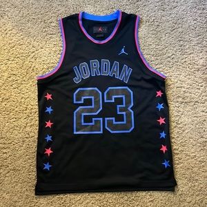 Air Jordan Basketball Jersey - Black (Size L)
